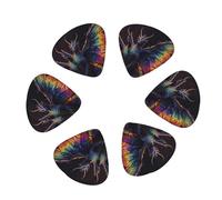 Rainbow Wings Majestic Dragon 12 Pack Guitar Picks Plectrums with Organizer Storage Box, Guitar Picks for Bass Electric Acoustic Guitars Ukulele