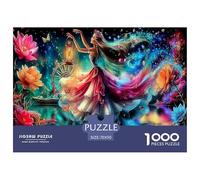 Rainbow Woman Colourful Phoenix in Vivid Scene 1000 Pcs Puzzle Adults And Children Beautifully Illustrated 70x50cm/1000pcs