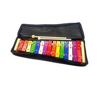 Rainbow Xylophone Educational 15 Note Music Instrument Glockenspiel for Kids Learning Toy with Gig Bag