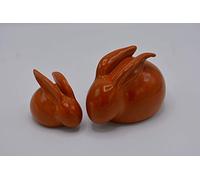 Rainbowbridge Rabbit Urn/Ashes Casket - Handcrafted Memorial - Pet Memorials Gifts - Brown Regular