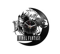 RainbowClocks Final Fantasy Wall Clock Large Vinyl Wall Clock Final Fantasy Gift For Gamer Clock Final Fantasy Vinyl Wall Clock Final Fantasy Gift For Man Final Fantasy Wall Clock Vinyl Wall Clock