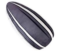 RainbowJise 60CM Melon Seed Pillow, Seed Shaped Pillow Cushion Floor Pillows Grey Home Decorative Pillows for Bed, Sofa, Couch