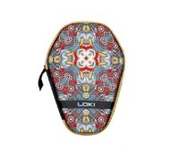 RainbowJise Table Tennis Equipment Colorful Table Tennis Paddle Cover Ping Pong Paddle Bag, Fits for 2 Paddles and 2 Balls