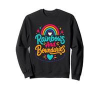 Rainbows And Boundaries Pride Month Sweatshirt