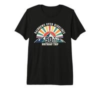 Rainbows Over Ridgelines 50th Hiking Trip with Pride LGBTQ Premium T-Shirt