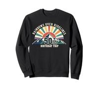 Rainbows Over Ridgelines 50th Hiking Trip with Pride LGBTQ Sweatshirt