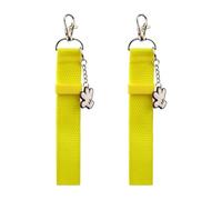 rainbowstar 2 Pack Pull the Yellow Strap Keychain Theme Park Souvenir Keychain Mouse Ear Holder for Backpack Trip Accessories