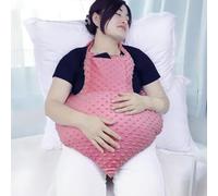 rainbowstar Hysterectomy Recovery Pillow with Pocket for C-Section Stoma Colon Tummy Tuck Hernia Repairs