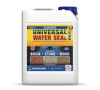 Raincheck Universal Water Seal (5 Litre Clear) Breathable, Exterior Waterproofing Brick, Wood and Stone Sealer