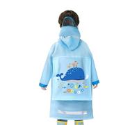 Raincoat Boy Child Water Baby Nursery Transparent Primary School Poncho Dinosaur Rain Equipment