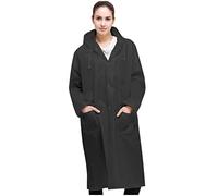 Raincoat for Adults Rain Poncho with Sleeves Drawstring Cape Rainwear Emergency Adult Outdoor Traveling Packable Jacket Camping Travel concert
