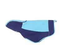 Raincoat for dogs, Hooded Dog Raincoat Adjustable Rain Jacket Reflective Waterproof Lightweight Pet Coat Clothes for Medium Large Dogs(Blue,XXXL12)