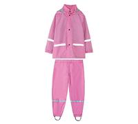 Raincoat for Kids Boys Girls Waterproof Suit Kids Long Sleeve Hoodie Trench Pants Outfits Prints Muddy Suit for Girls Boys Children Outdoor Hiking Camping for 2-11 Years