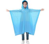 Raincoat for Kids Rain Coat Girls and Boys Suit All in One Rainsuit EVA Childrens Waterproof Poncho Lightweight Rainwear Muddy Childs 1-9 Years
