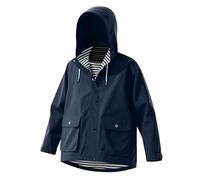 Raincoat For Kids Waterproof Rain Jacket Boys Girls Lightweight Hooded Trench Coat Windproof Breathable Packable Windbreaker Water Resistant Softshell Jackets For Hiking Travelling Age 10-12 Years