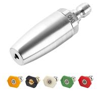 Raincovo Turbo Nozzle for Pressure Washer, Stainless Steel