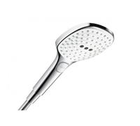 Hansgrohe Hand Shower Raindance Select E 120 with 3 Spray Options White / Chrome