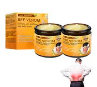 Raindew Bee Venom Turmeric Jointand Bone Pain Relief Cream, Professional Bee Venom cream, Raindew Bee Venom Joint Relief Cream for Back, Neck, Hands, Knee (2 Pack)
