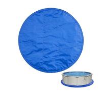RAINDEWAY 8FT Pool Liners,Swimming Pool Ground Cloth,Multipurpose Round Tarp for Under Pool,Easy to Fold Pool Liner Pad for Above Ground Pool Mat Protector Pad Prevents Punctures Pool,Durable,Blue