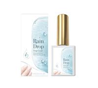 Raindrop Water Droplet Effect No-Wipe Gel Top Coat for Nails, High-Gloss Clear Finish, Long-Lasting, Soak-Off UV/LED, Nail Art 3D Topcoat, Professional & Home Use 10ml