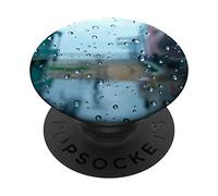 Raindrops & Ocean in Atlantic City Funny Vintage Ocean Lover PopSockets PopGrip: Swappable Grip for Phones & Tablets