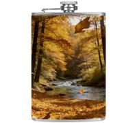 Raindrops on Lotus Leaves Elegant Portable Flask for on-The-Go Refreshment - Leakproof and Durable Companion
