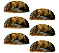 Raindrops on Lotus Leaves Seashell Cabinet Pull - Vintage Shell Drawer Handle for Bathroom & Kitchen, Solid Zinc Alloy, Anti-Tarnish Finish, Easy Install