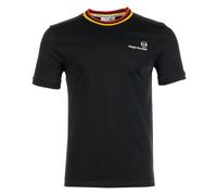 Rainer FC T Shirt Black Old Gold Adrenaline Rush, XL