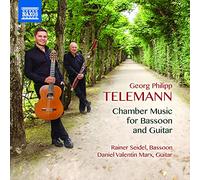 Rainer Seidl & Daniel Valentin Marx – Telemann: Chamber Music for Bassoon & Guitar – CD – NAXOS
