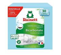 Rainett All in 1 Dishwasher Tablets with Bicarbonate - Box of 30, 540 g