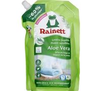 RAINETT - Liquid Detergent for Sensitive Skin - Hypoallergenic Formula - Vegetable Surfactants - Effective from 20°C - Eco Label - Aloe Vera - 32 Washes - Eco Refill 1.6L