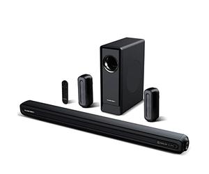 RAINEVERRY 5.1 CH Surround Sound Bar System with Dolby Audio, Sound Bars, Wireless Subwoofer & Rear Speaker, Dolby Digital Plus, Bluetooth 5.0 for Home Theater, 4K & HD TVs| HDMI & Optical