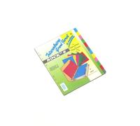 Rainex Rock's Dividers - 360 g-24.5 x 30.5 cm A4 12 Positions - 6 Colours (Pack of 20)
