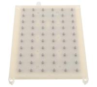 Rainfall Bathroom Shower Spray Screen 60 Hole Plastic Insert Type White