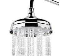 Rainfall Shower Head 8 Inch Round Rain Showerhead,304 Stainless Steel Fixed Showerhead,Chrome Finish,High-Pressure Shower Head Brings Shower Experience