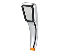 Rainfall Shower Head Bathroom 300 Holes Hand Hold Rainfall Water Saving Square ABS High Pressure Water Therapy