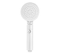 Rainfall Shower Head Handheld Combo Convenient Push-Button Flow Control Button for Easy One-Handed Operation