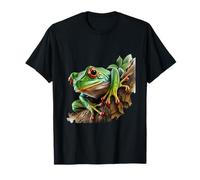 Rainforest Amphibian Red Eyes Frog Red Eyed Tree Frog T-Shirt