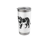 Rainforest Animals - Panther Stainless Steel Insulated Tumbler