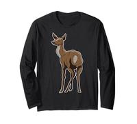 Rainforest Animals - Roe Deer Long Sleeve T-Shirt