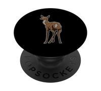 Rainforest Animals - Roe Deer PopSockets Adhesive PopGrip
