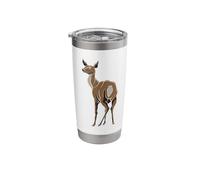 Rainforest Animals - Roe Deer Stainless Steel Insulated Tumbler