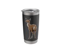 Rainforest Animals - Roe Deer Stainless Steel Insulated Tumbler