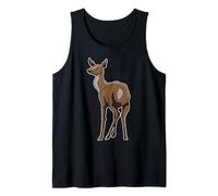 Rainforest Animals - Roe Deer Tank Top