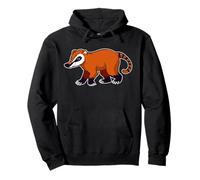 Rainforest Animals - White-nosed coati Pullover Hoodie