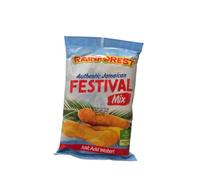 Rainforest Authentic Jamaican Festival Mix, Powder Form, Just Add Water, 0g Trans Fat, Cholesterol Free, 350g