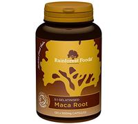 Rainforest Foods Organic Maca Root Capsules 500mg Pack of 120