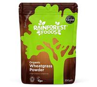 Rainforest Foods Organic New Zealand Wheatgrass Powder 200g