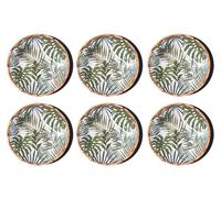 Rainforest Palm NewWave Melamine Dinner Plate - Green - 10.5" - Set of 6