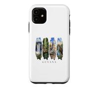 Rainforest Waterfalls and Wild Jaguars Vacation Guyana Case for iPhone 11